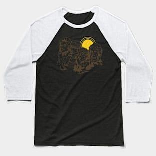 Golden Girls - Mt. Rushmore Baseball T-Shirt
